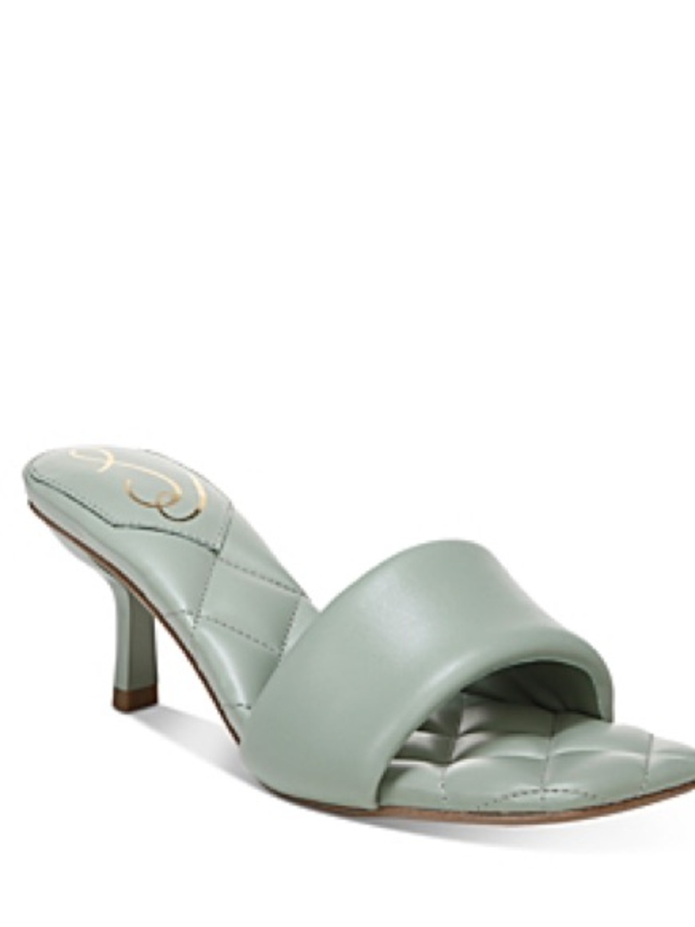 SAM EDELMAN STARLA HIGH HEEL SANDALS MINT TEAL NIB 6.5